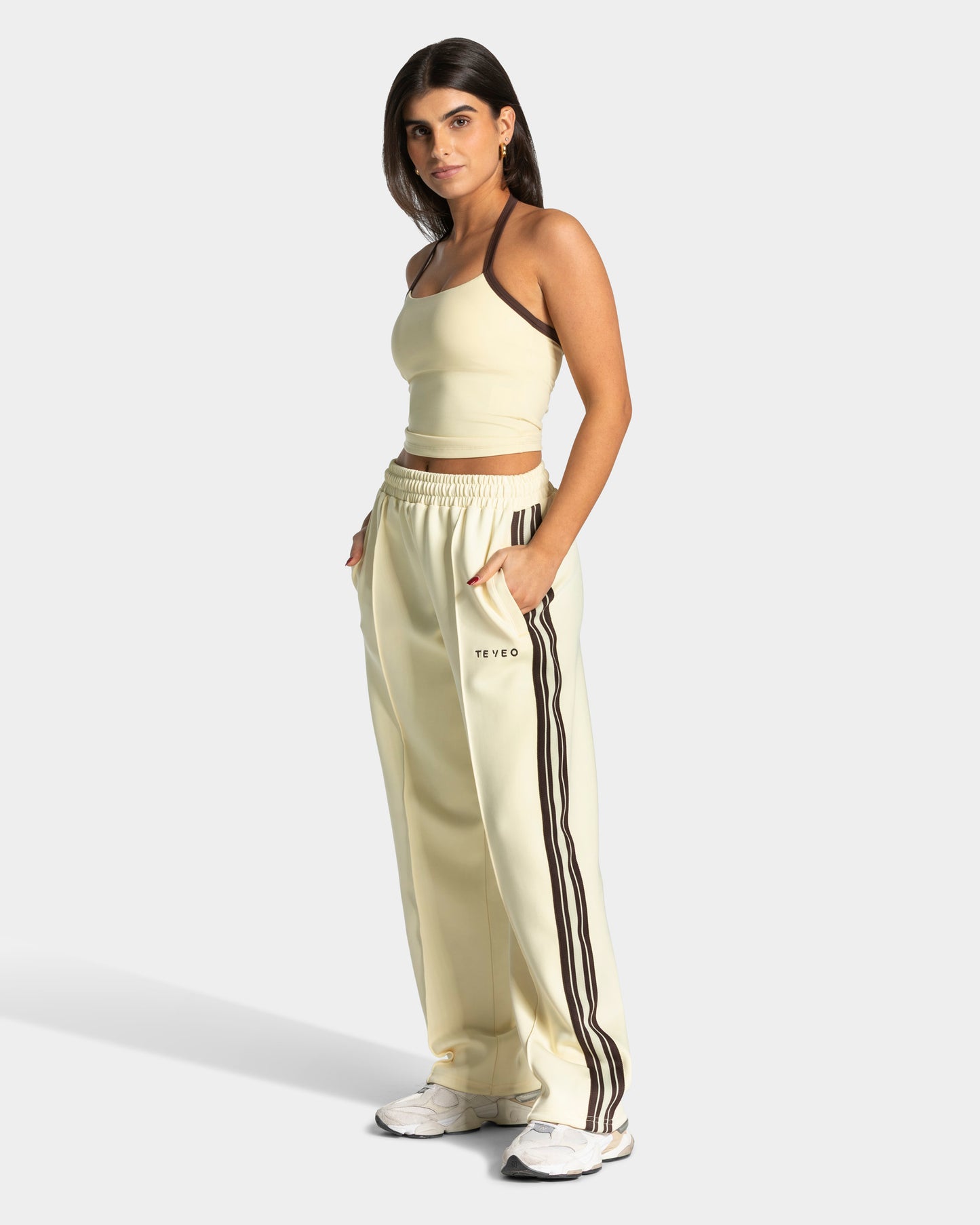 Club Straight Leg Joggers ‘Butter Yellow’