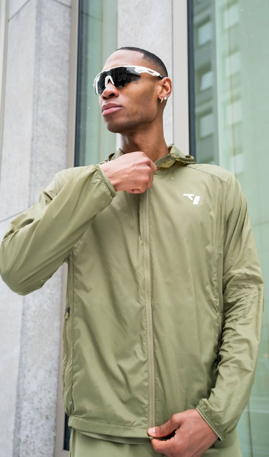 Veste de sport zippée et légère