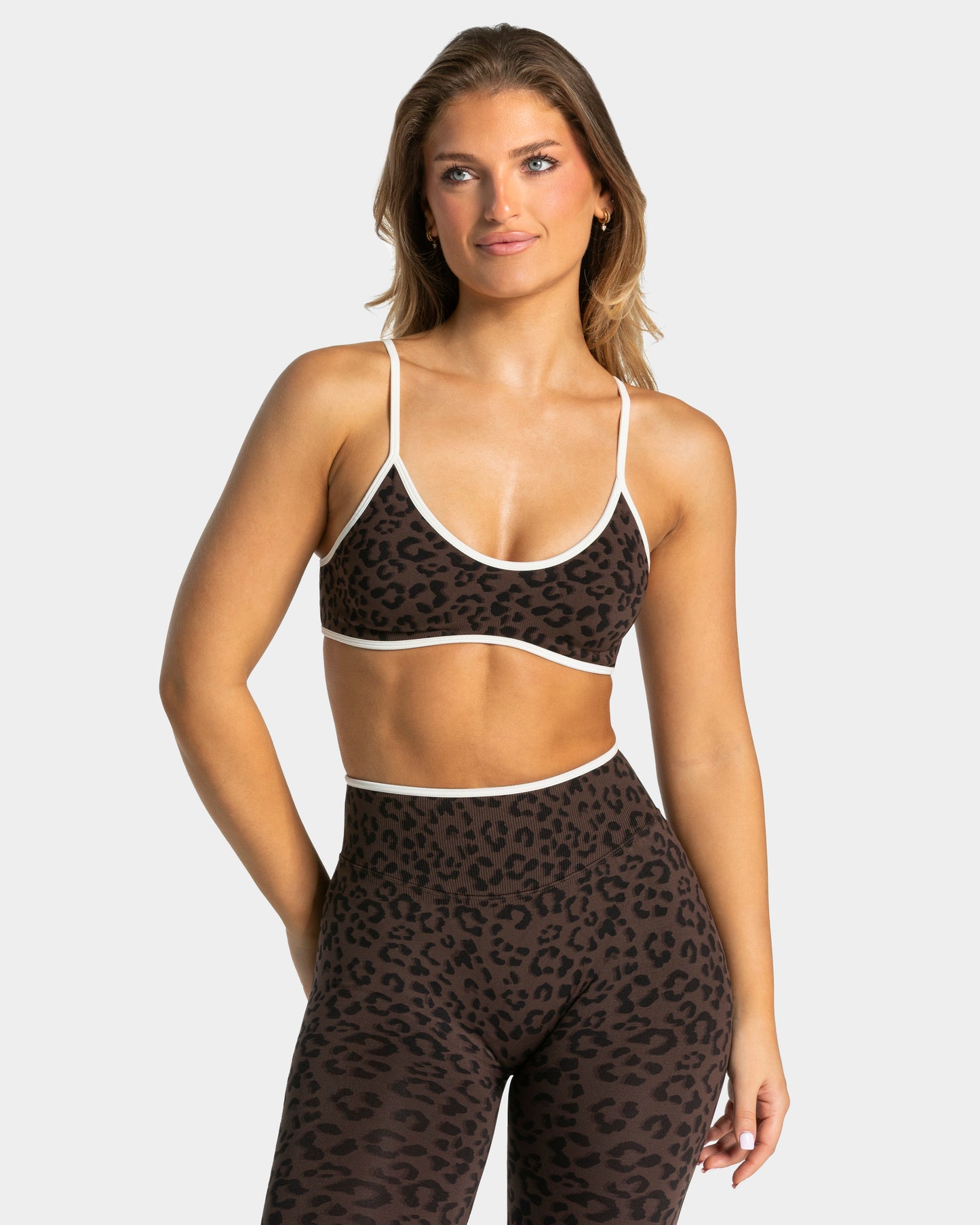 Contrastline Bra ‘Espresso Leopard’