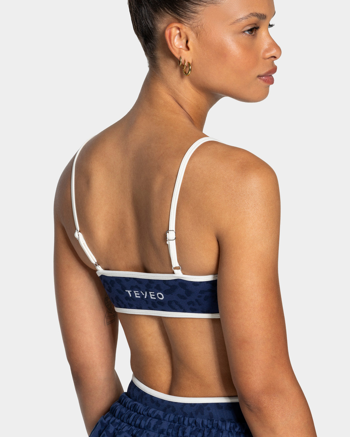 Contrastline Bra ‘Dark Blue Leopard’