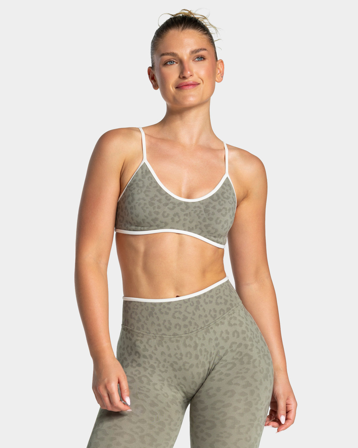 Contrastline Bra ‘Khaki Leopard’