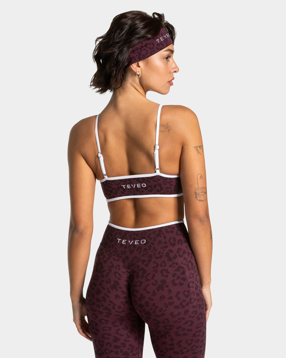 Contrastline Bra ‘Merlot Leopard’