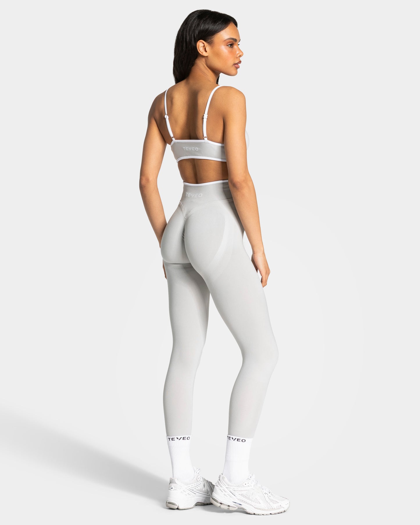 Legginsy Contrastline Sculpt Scrunch „Moon”