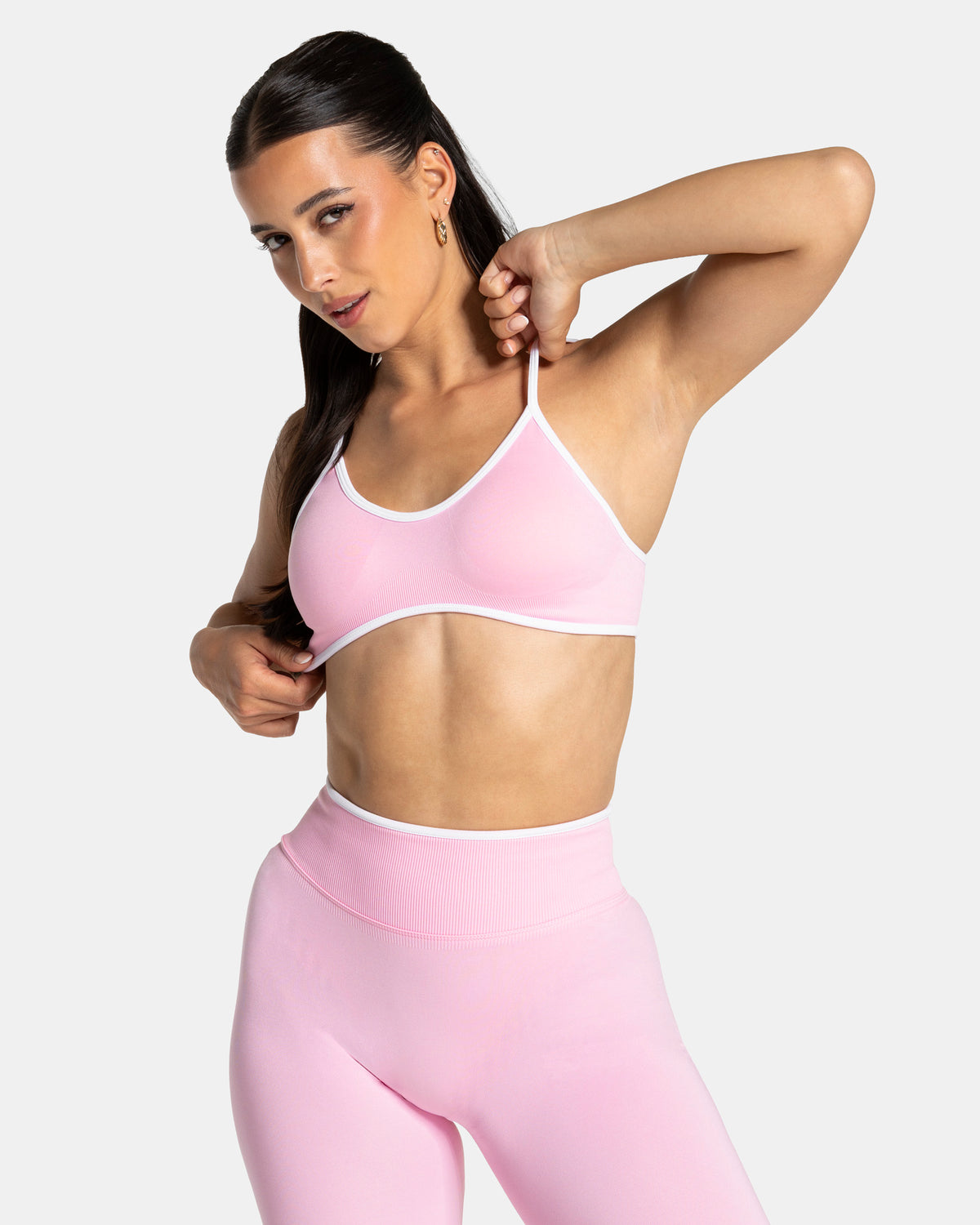Reggiseno Contrastline “True Pink"