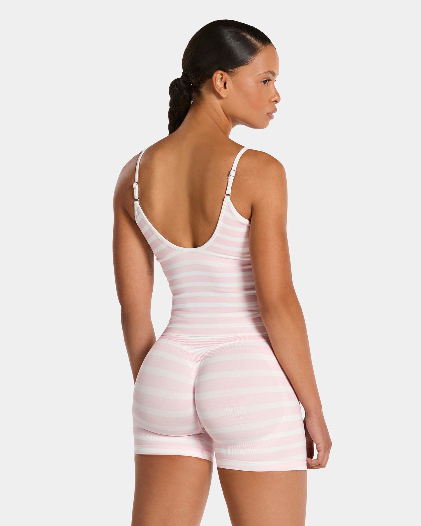 Contrastline Cami Top ‘Blossom Stripe’