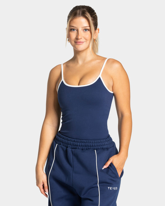 Contrastline Cami Top ‘Dark Blue’