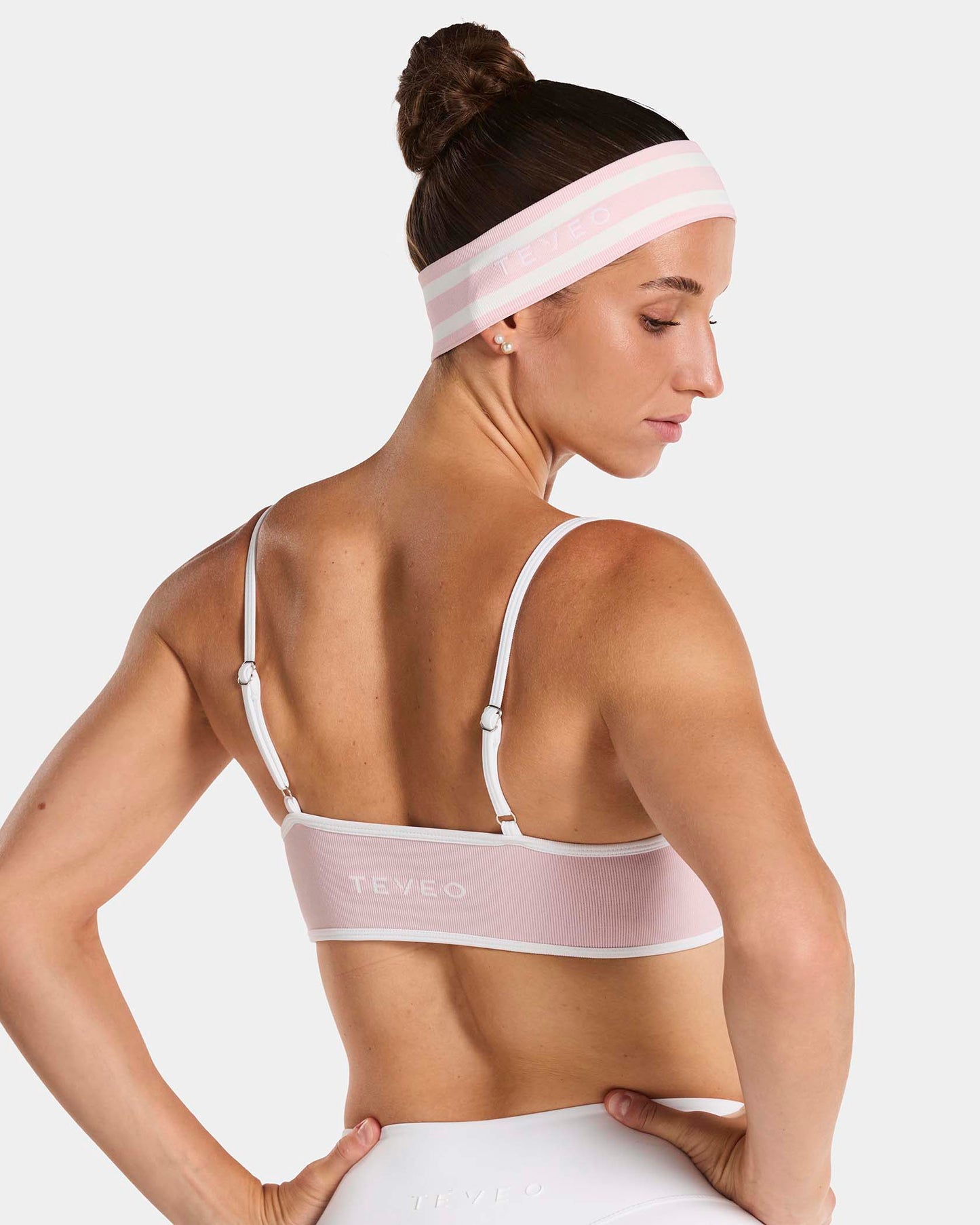 Fascia per capelli Contrastline "Stripe Blossom"