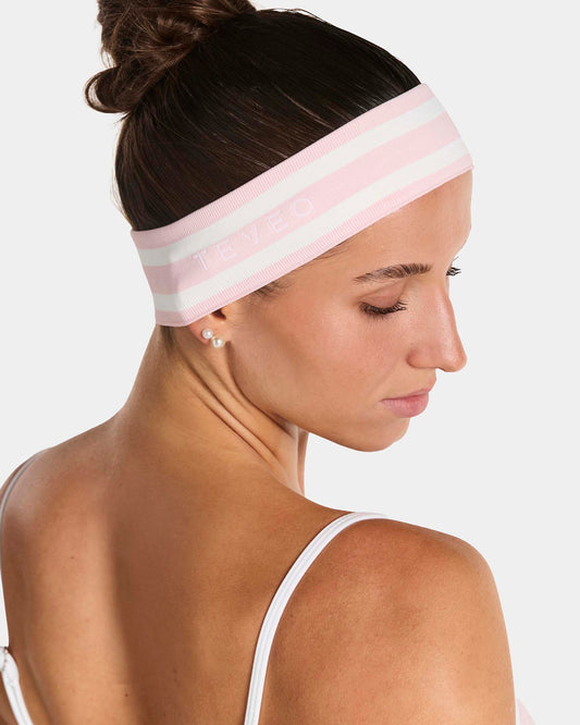 Contrastline Headband ‘Blossom Stripe’