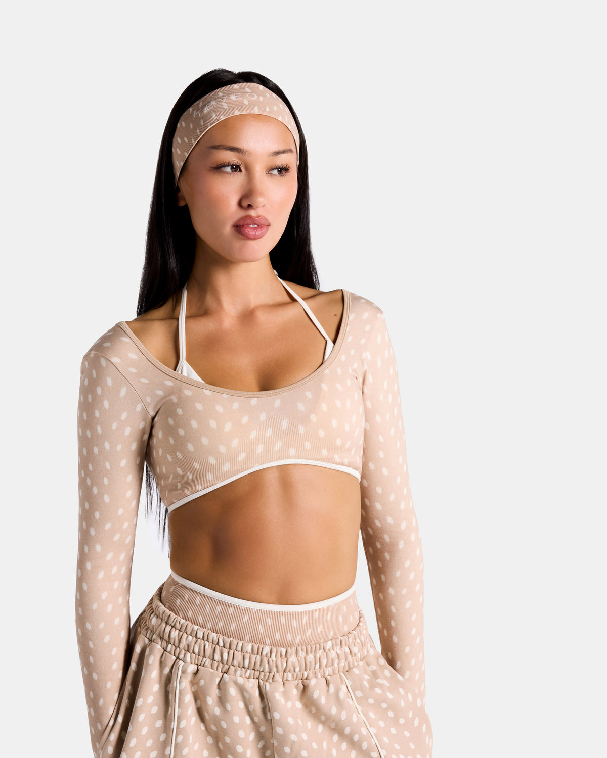 Bandeau Contrastline « Bambidots Chestnut »