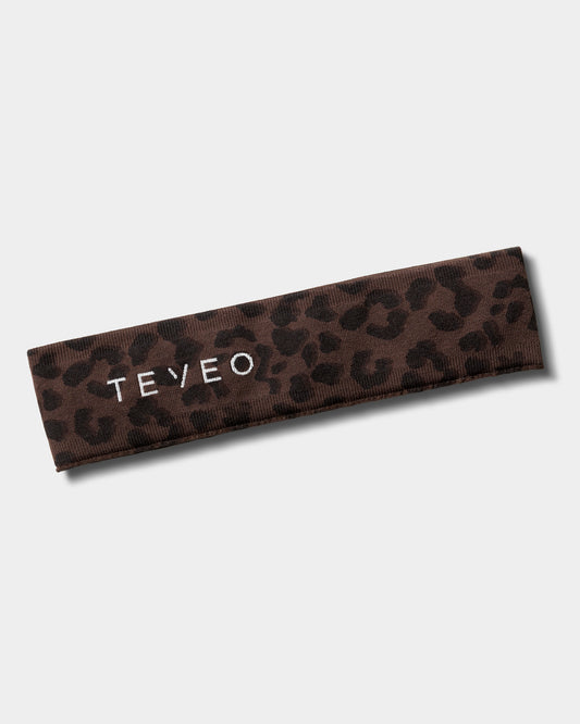 Bandeau Contrastline « léopard Espresso »