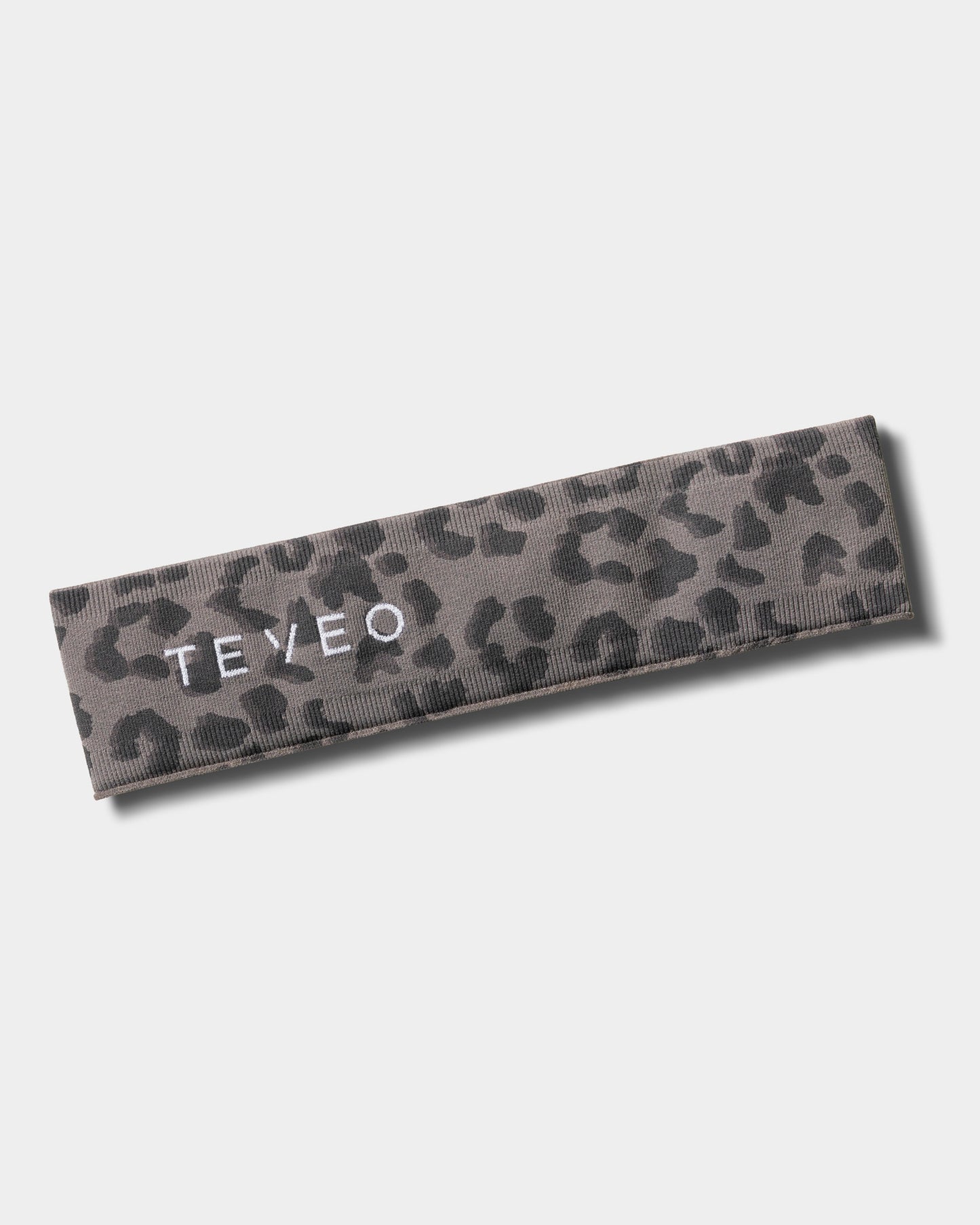 Contrastline Headband ‘Graphite Leopard’