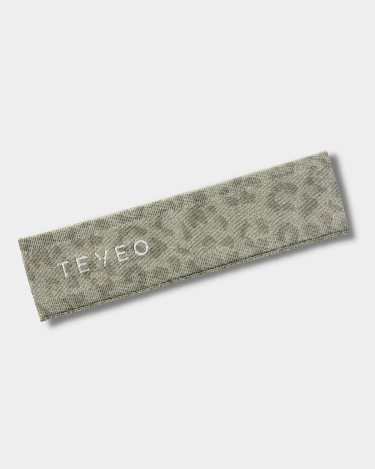 Contrastline Headband ‘Khaki Leopard’