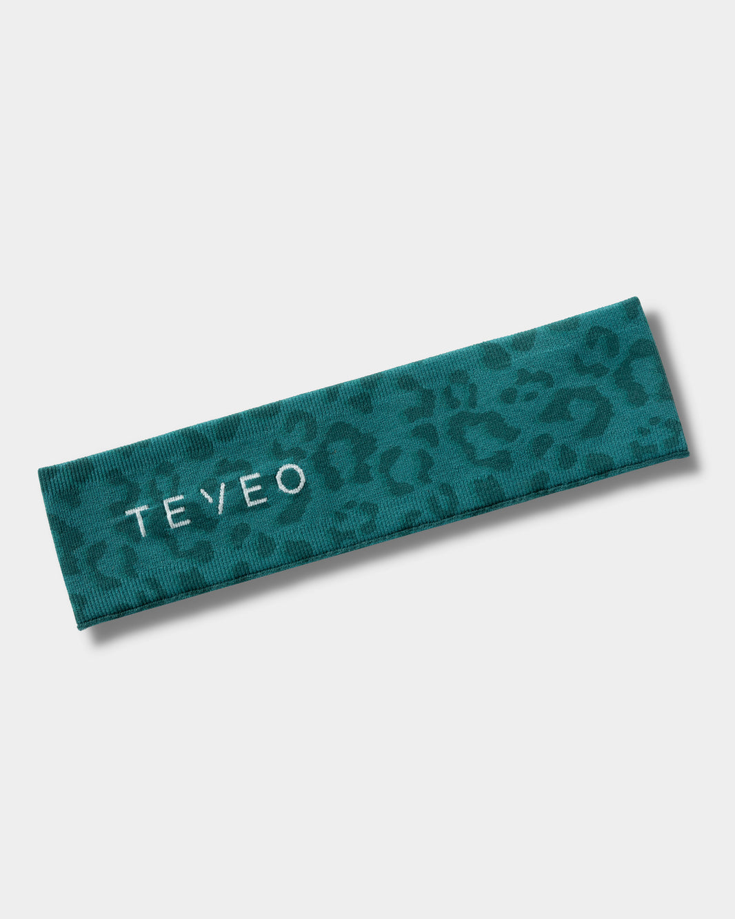 Contrastline Headband ‘Petrol Leopard’
