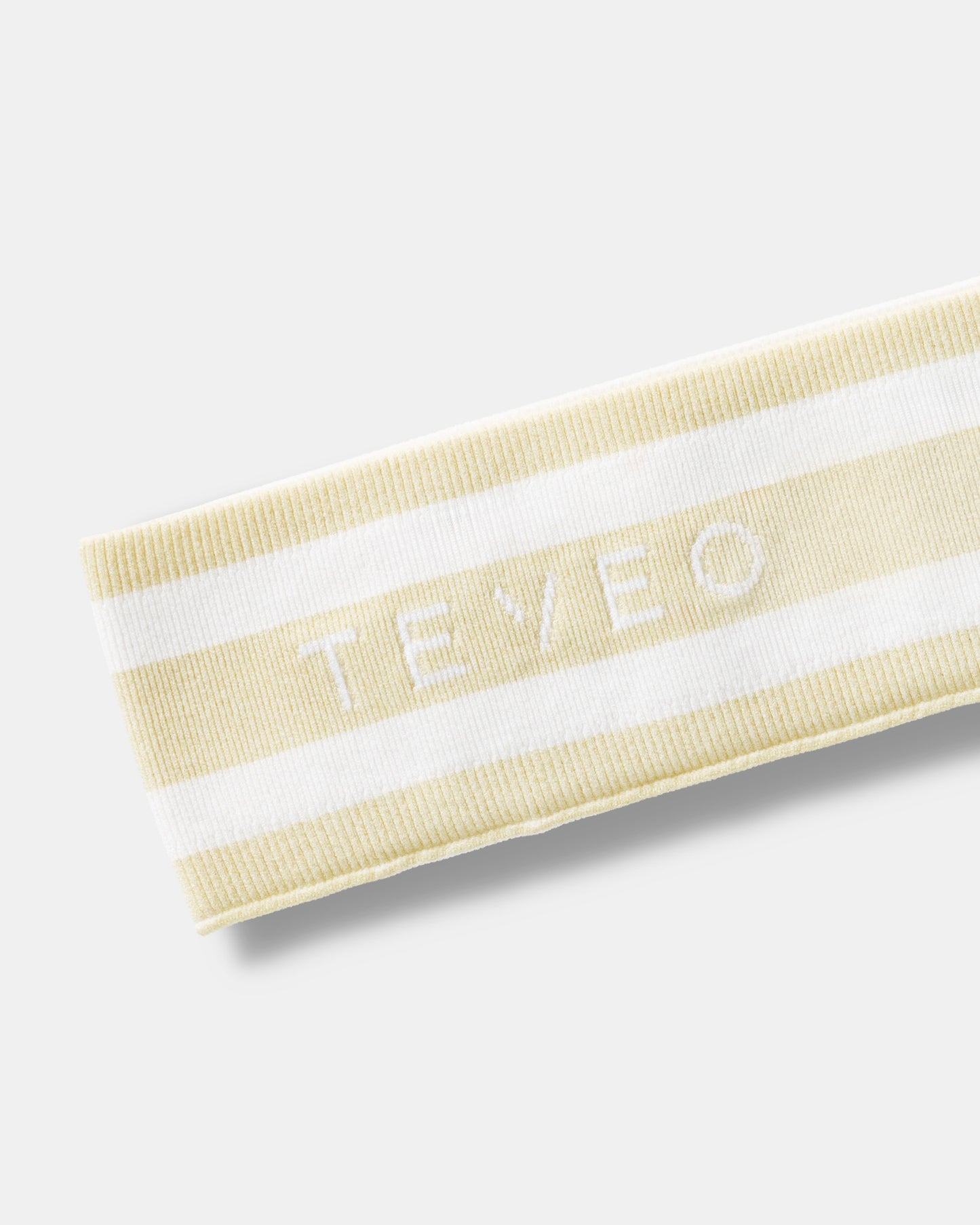 Fascia per capelli Contrastline "Stripe Butter Yellow"