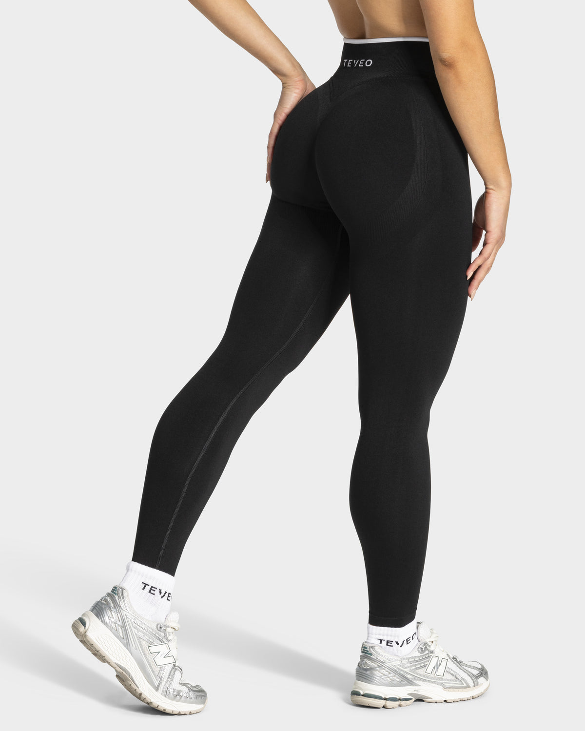 Contrastline Leggings ‘Black’