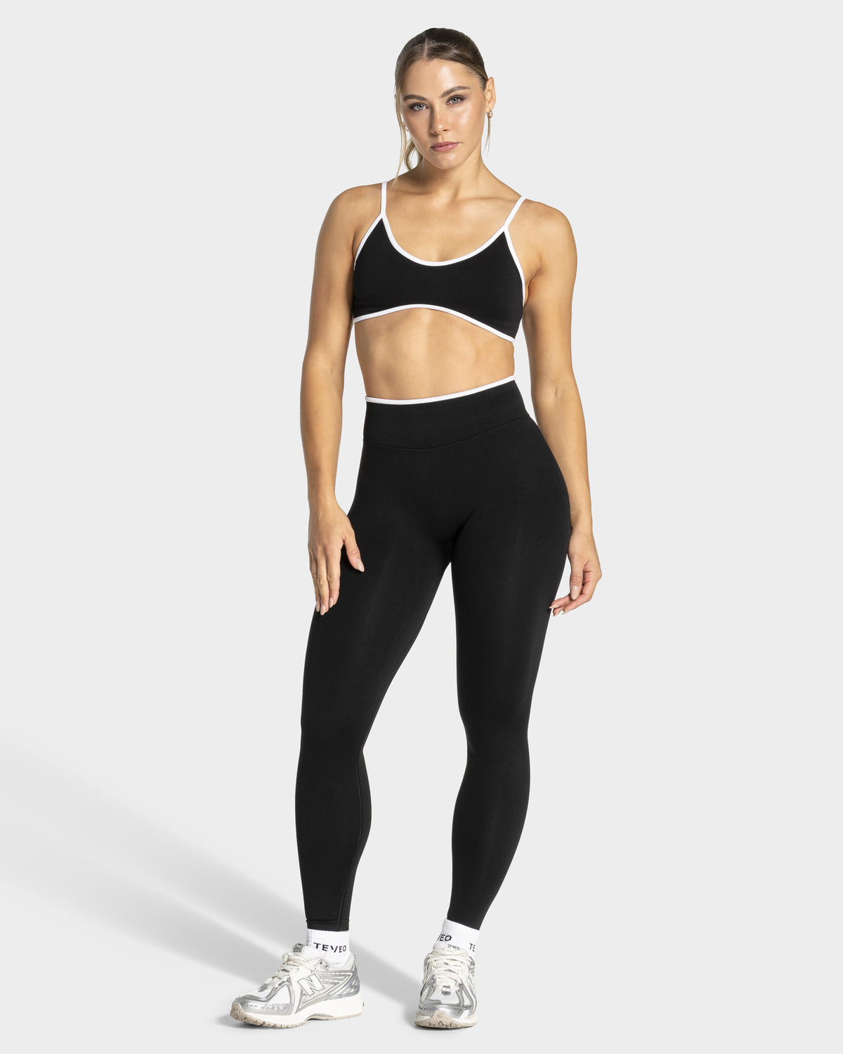 Contrastline Leggings ‘Black’