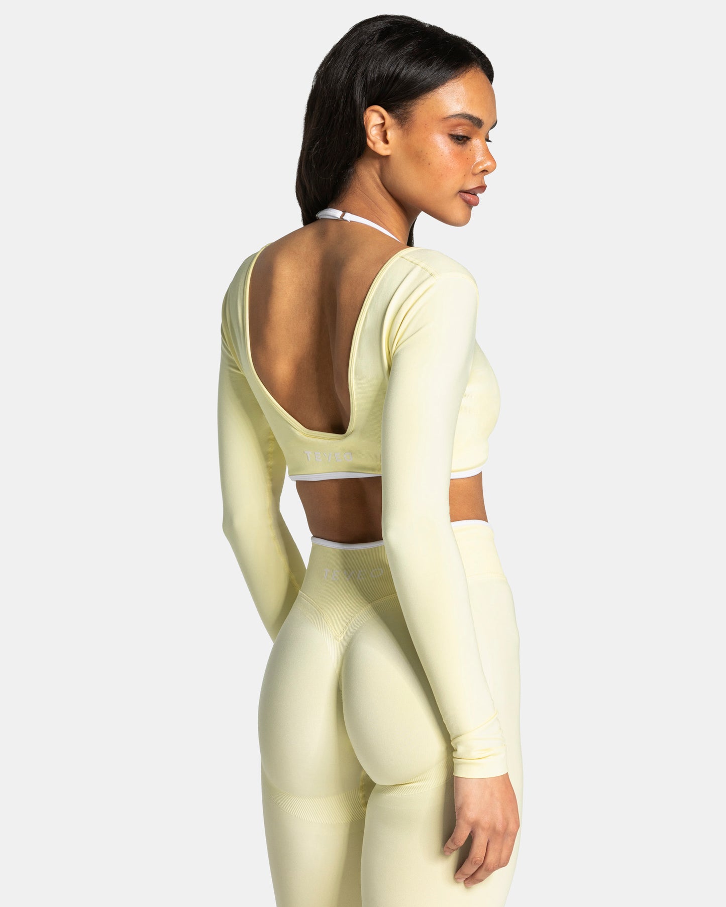 Contrastline Longsleeve ‘Butter Yellow’