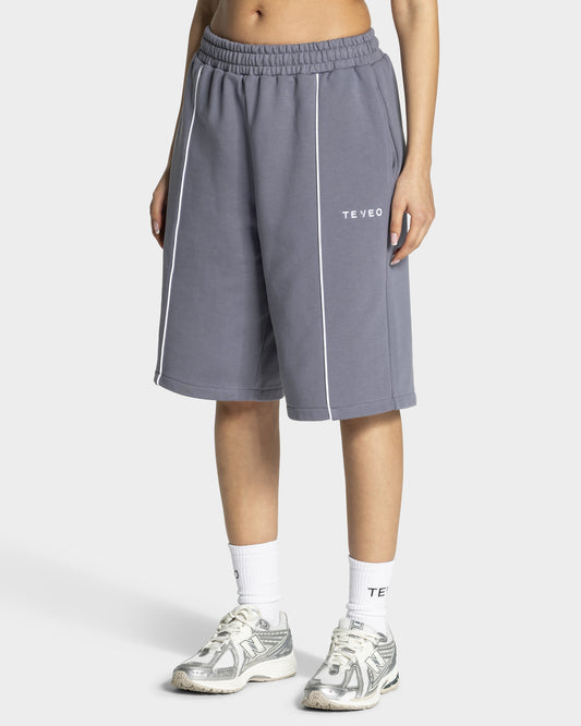 Contrastline Oversized Jorts ‘Ice Grey’