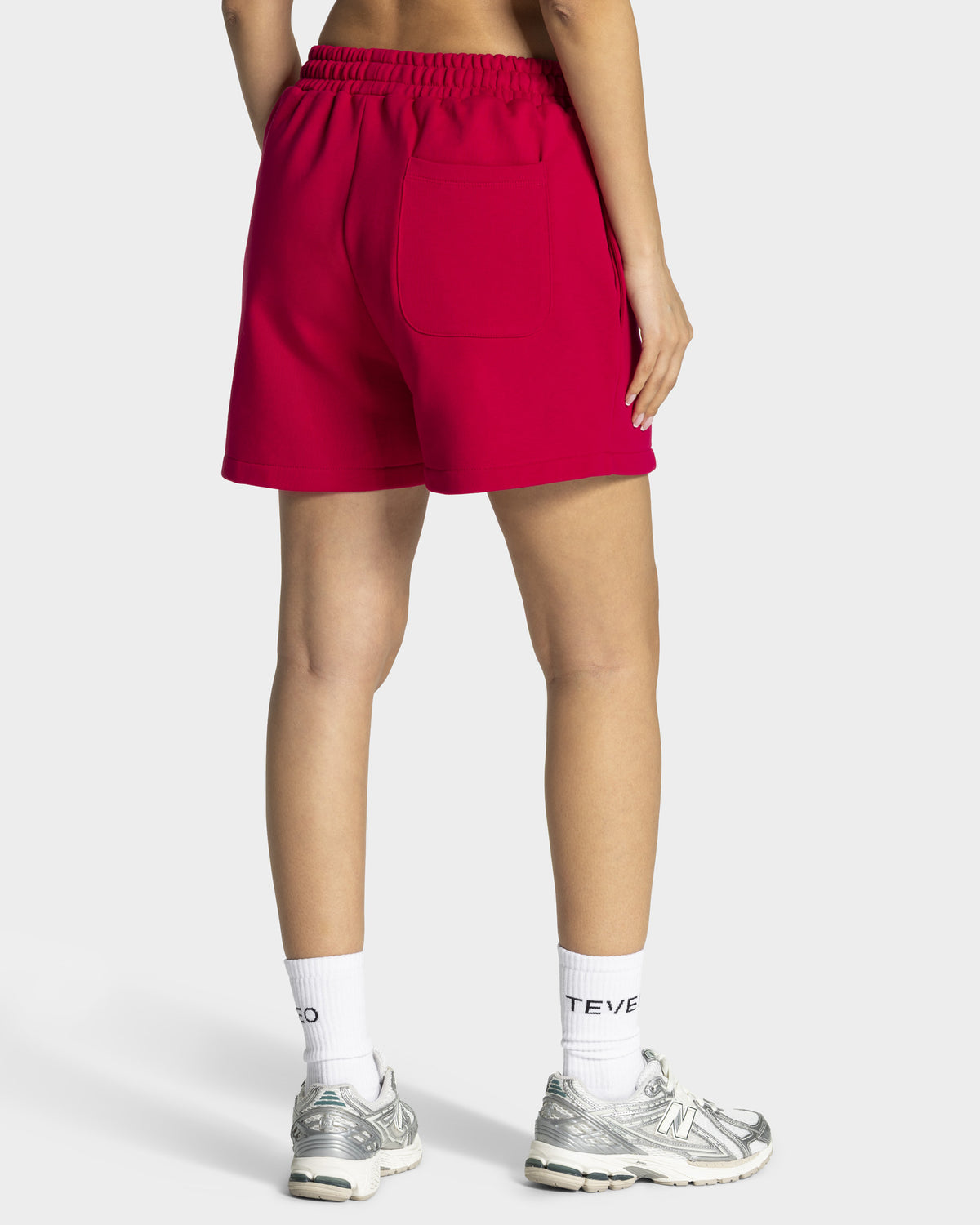 Shorts oversize Contrastline «Raspberry»