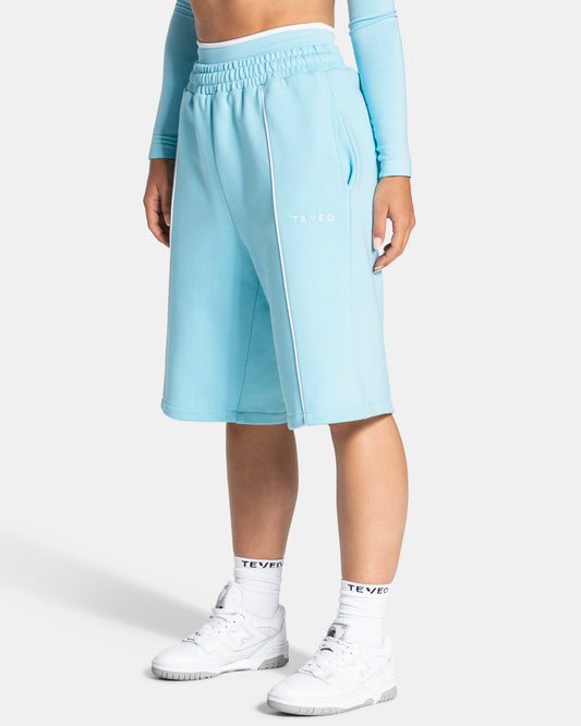 Bermudas oversize Contrastline «Arctic Blue»