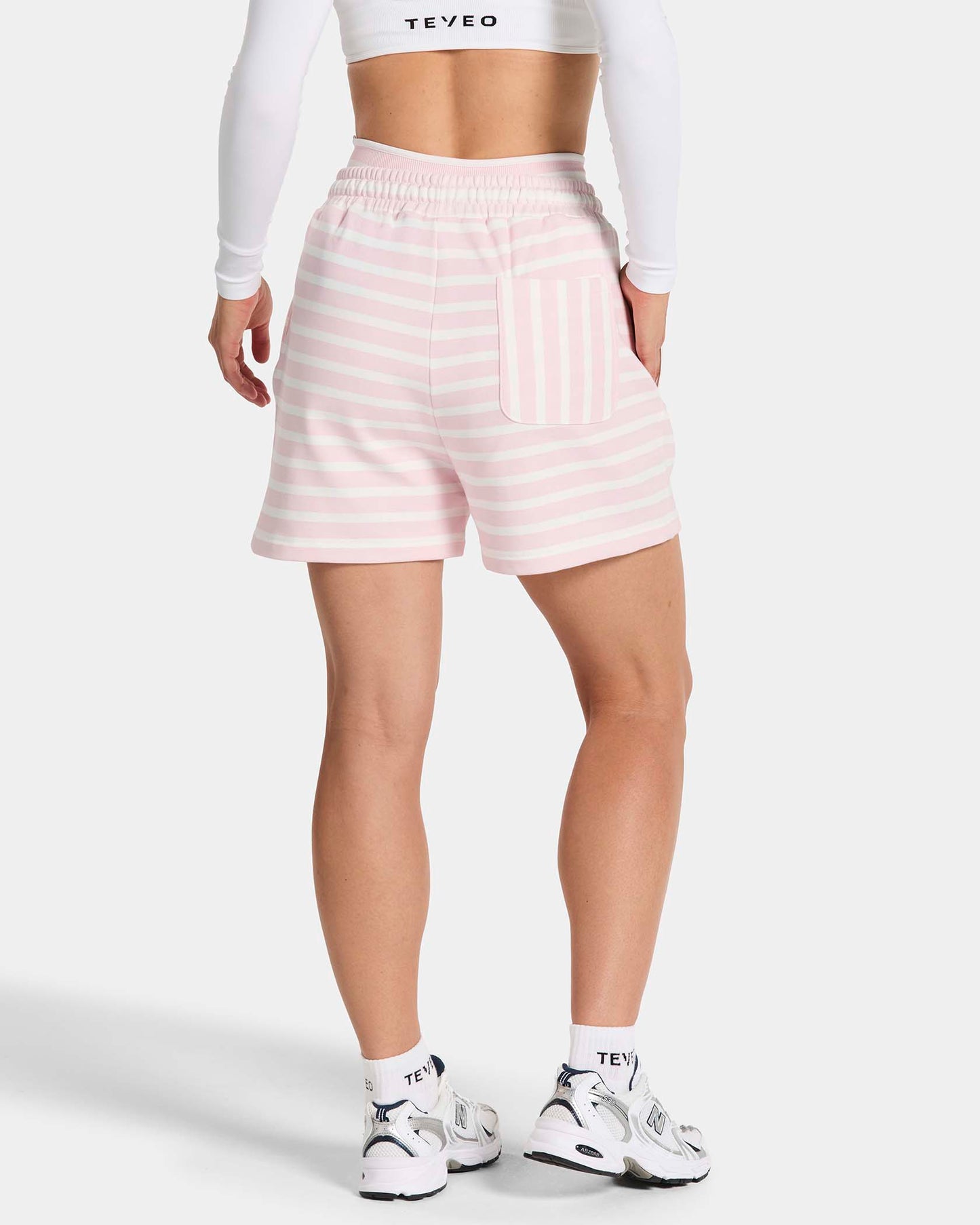 Short oversize Contrastline « Stripe Blossom »