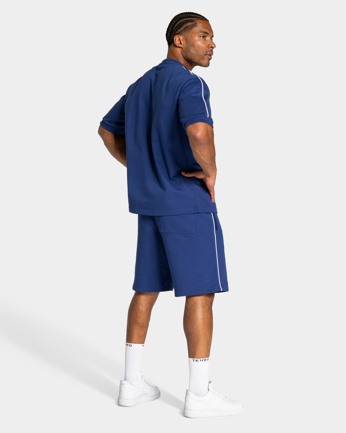 Contrastline Shorts ‘Indigo’
