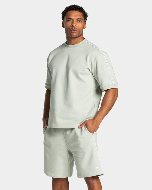 Contrastline Oversized T-Shirt ‘Pistachio’