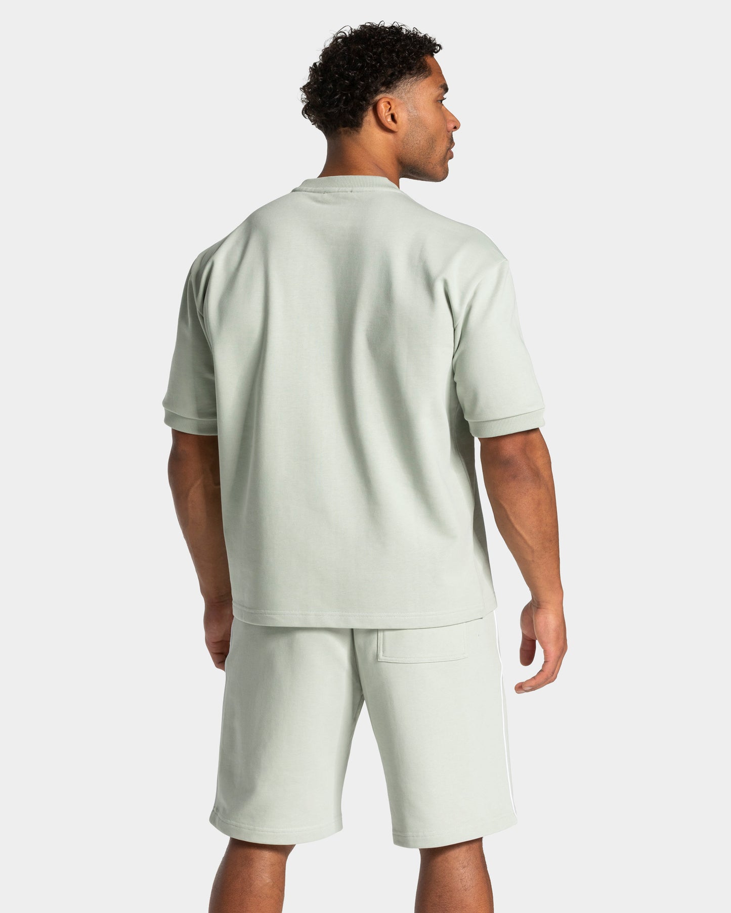 Contrastline Oversized T-Shirt "Pistachio"