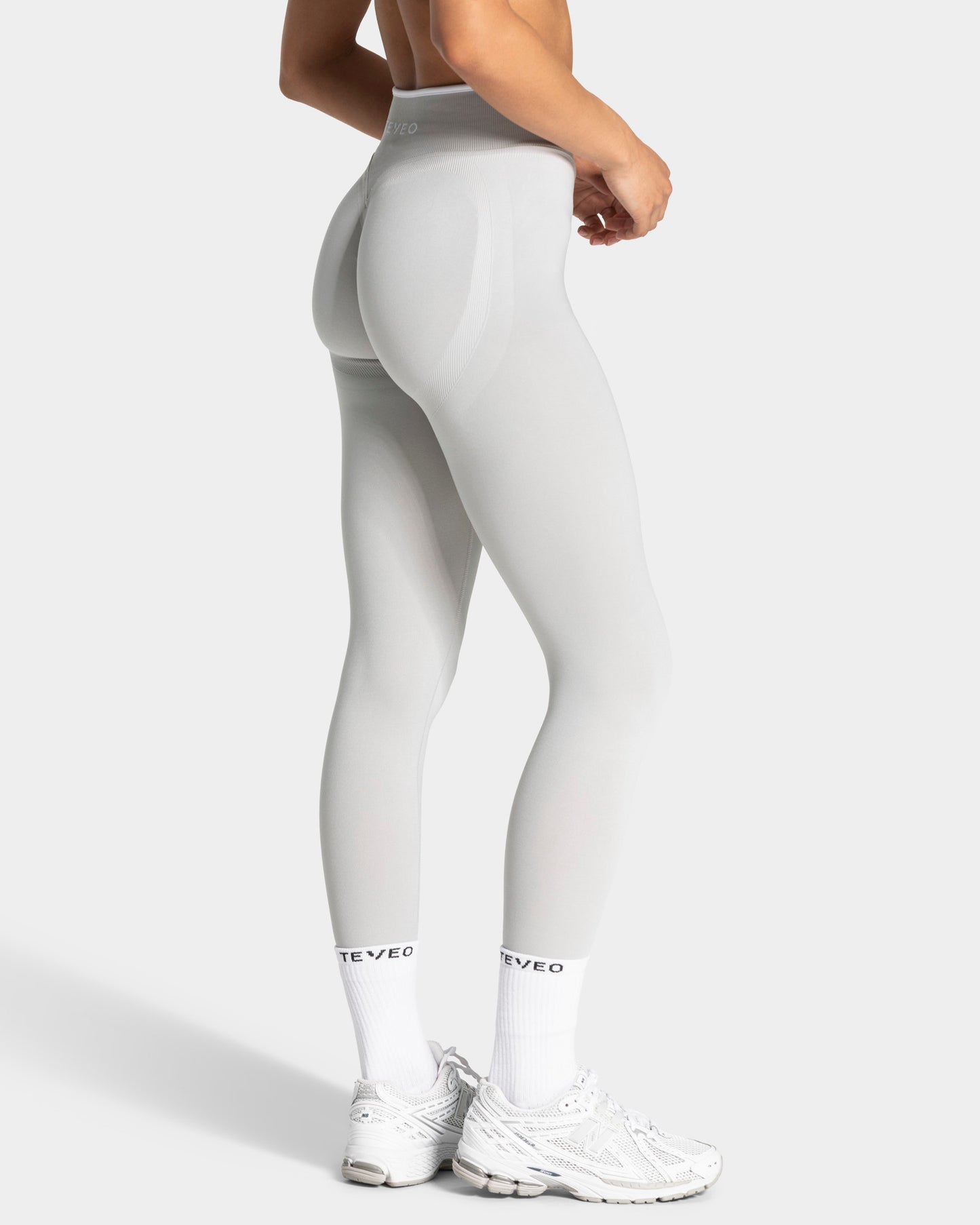 Contrastline Sculpt Scrunch Leggings ‘Moon’