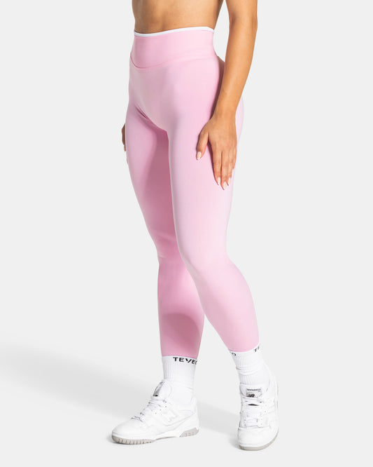 Leggings Sculpt Scrunch Contrastline “True Pink"