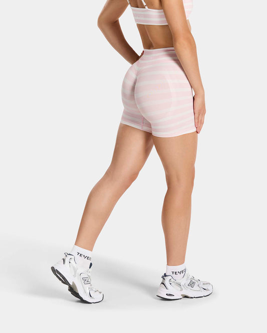 Short Sculpt Scrunch Contrastline « Stripe Blossom »