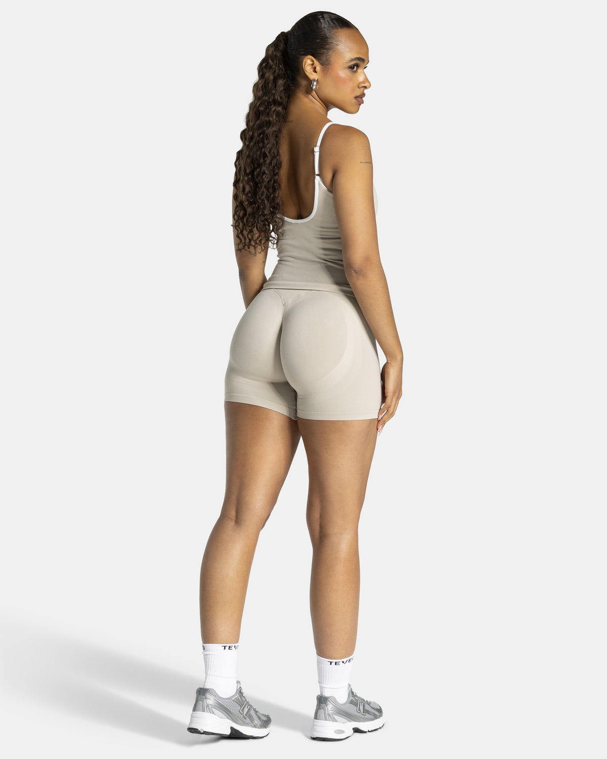 Contrastline Shorts ‘Cream’