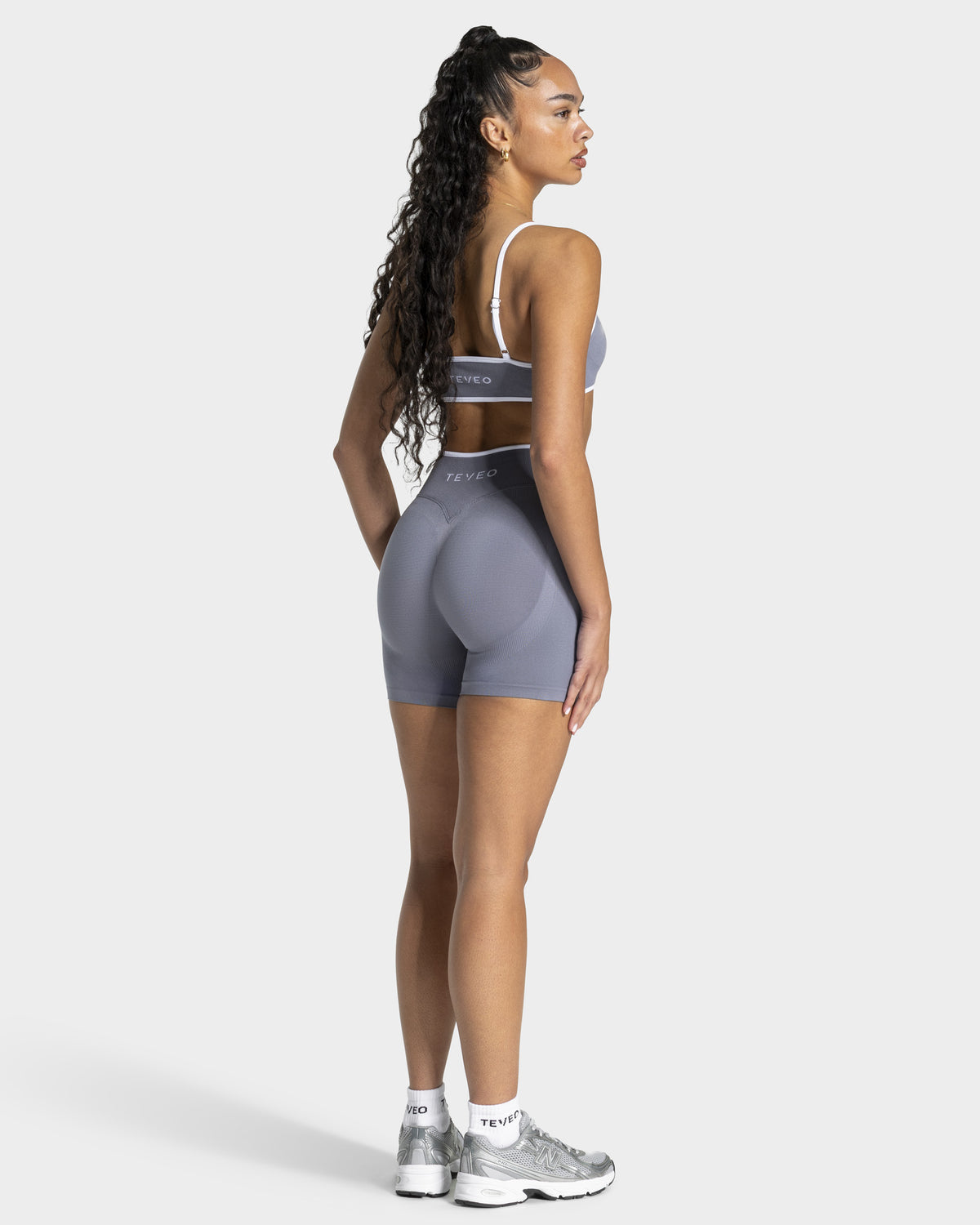 Contrastline Shorts ‘Ice Grey’
