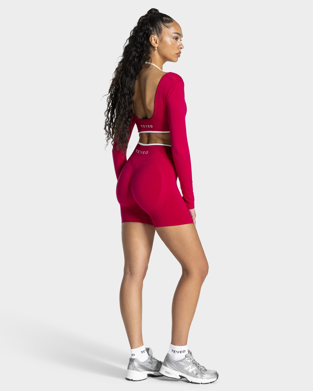 Contrastline Shorts ‘Raspberry’