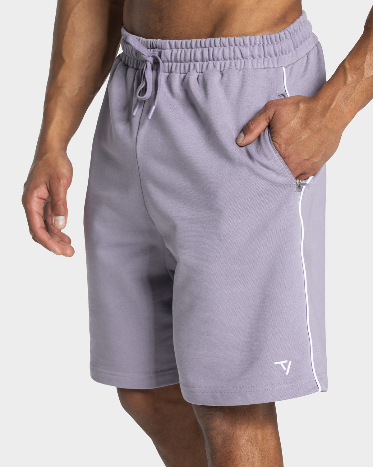 Contrastline Shorts ‘Lavender’