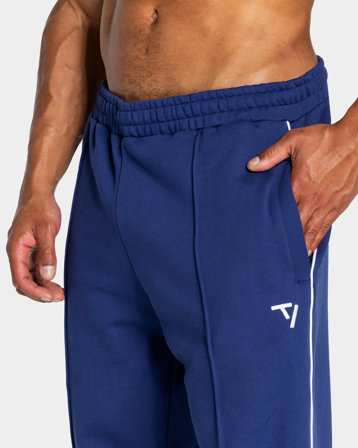 Pantalon de jogging Straight Leg Contrastline « indigo »