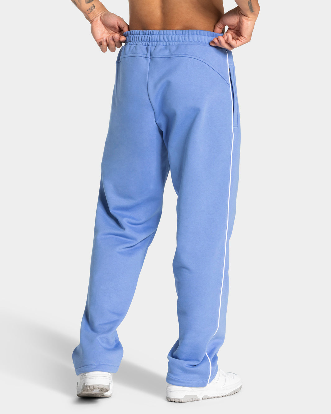 Pantalones jogger Straight Leg Contrastline «Azure»