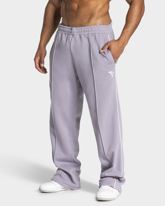Contrastline Straight Leg Joggers ‘Lavender’