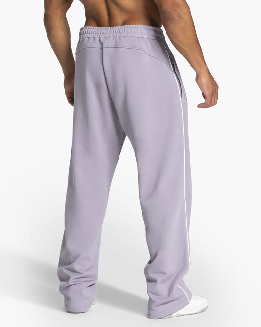 Contrastline Straight Leg Joggers ‘Lavender’