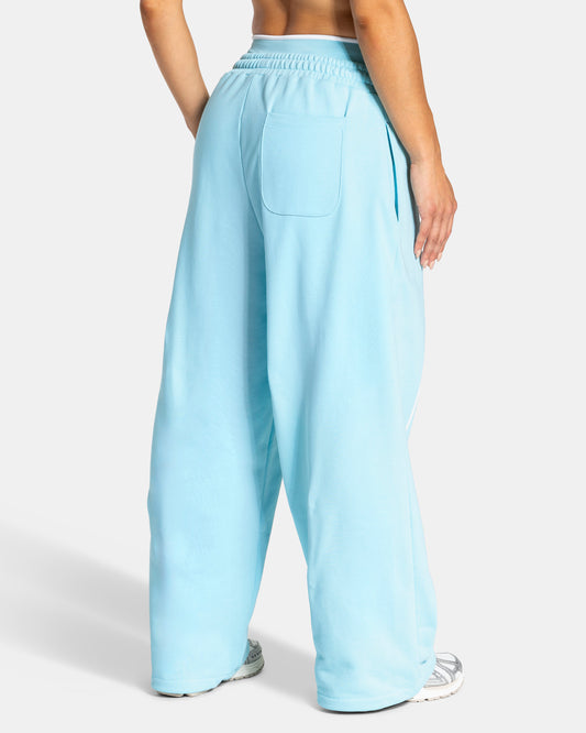 Pantalones jogger Contrastline Wide Leg «Arctic Blue»