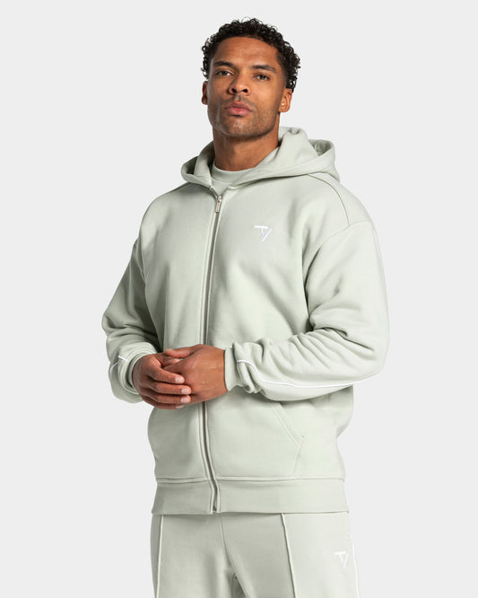 Contrastline Zip Jacket ‘Pistachio’