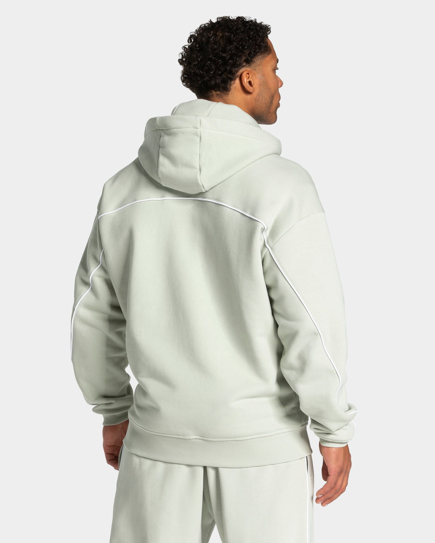 Contrastline Zip Jacket ‘Pistachio’