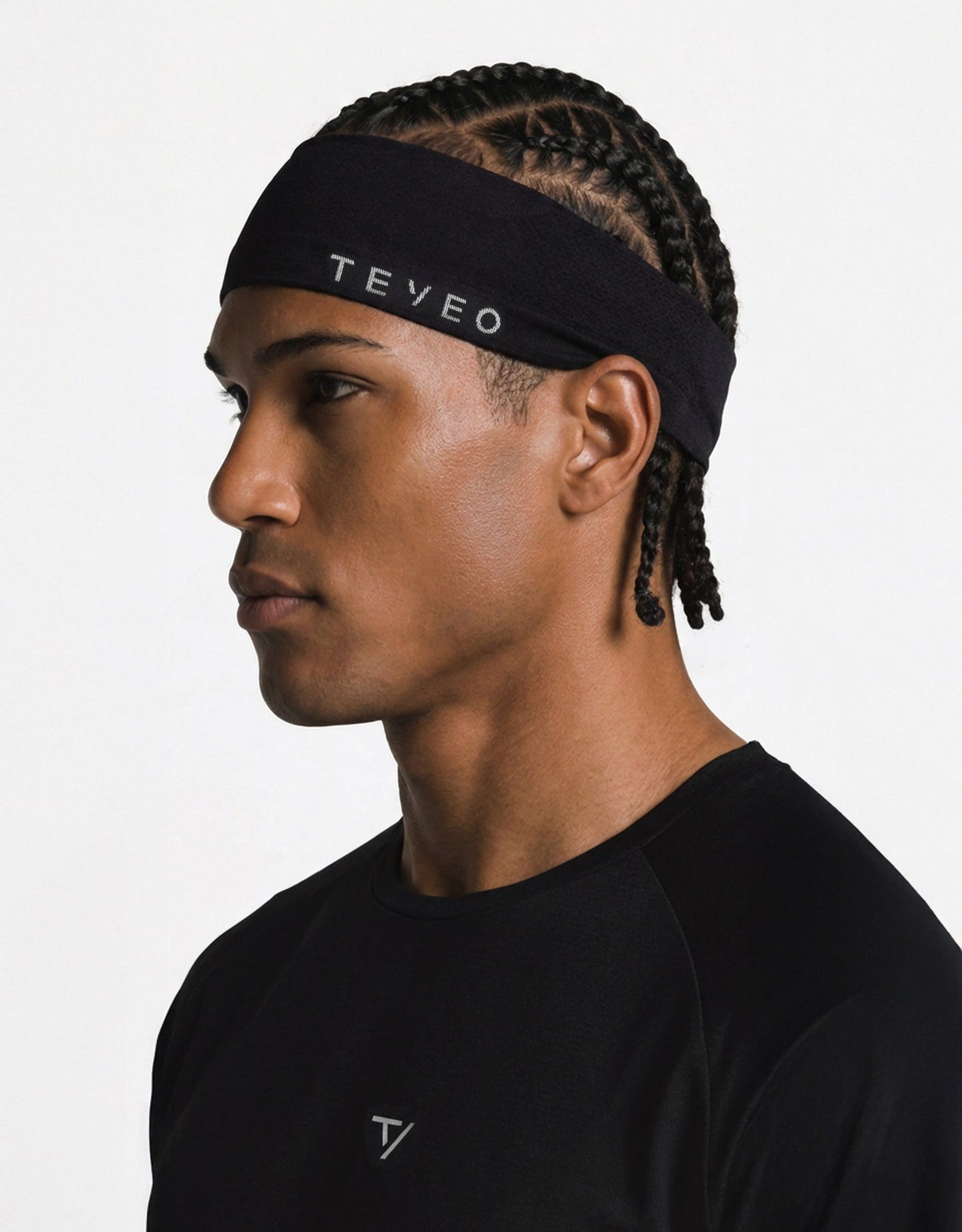 Fascia per la fronte unisex END Running “Nero”