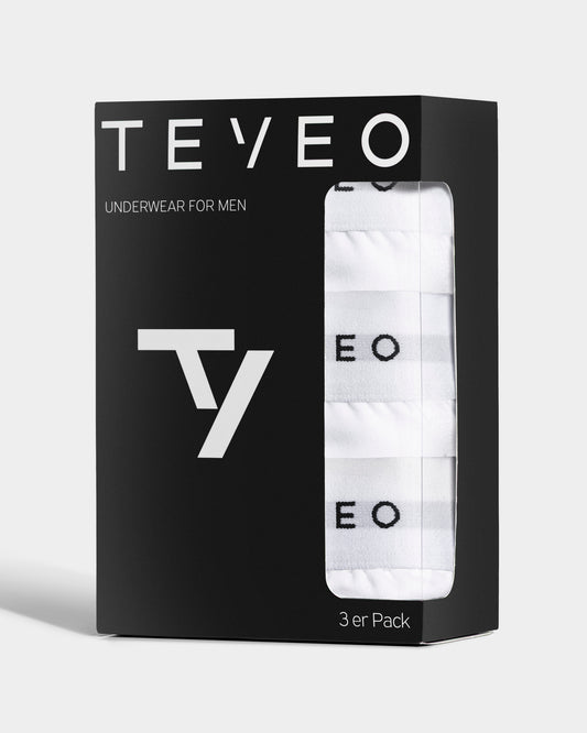 Essential Boxer Shorts (3er-Pack) ‘White’