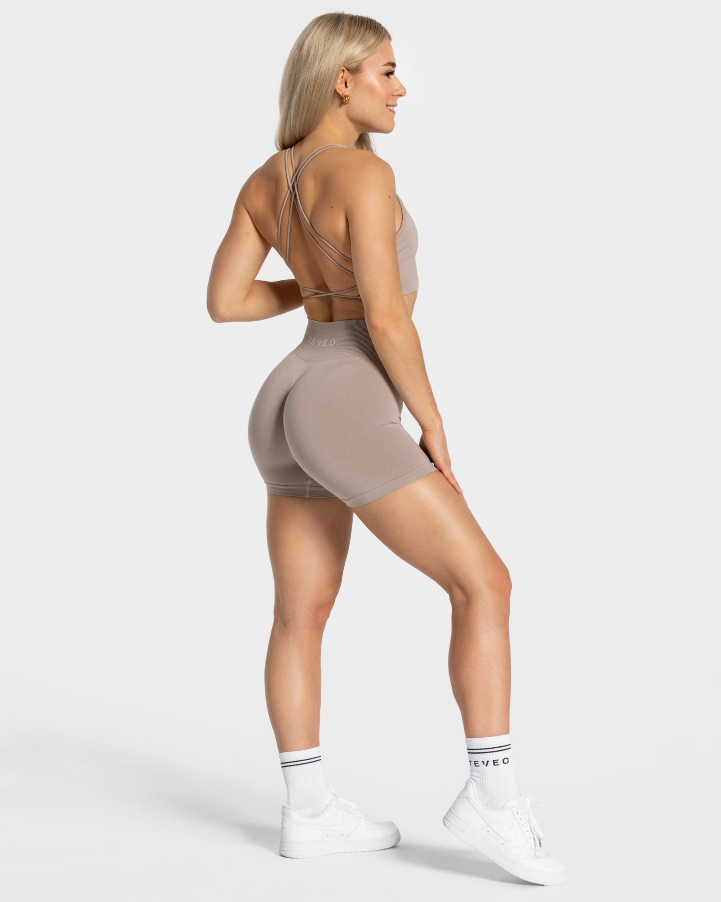 Top Everyday Backless «gris polvo»