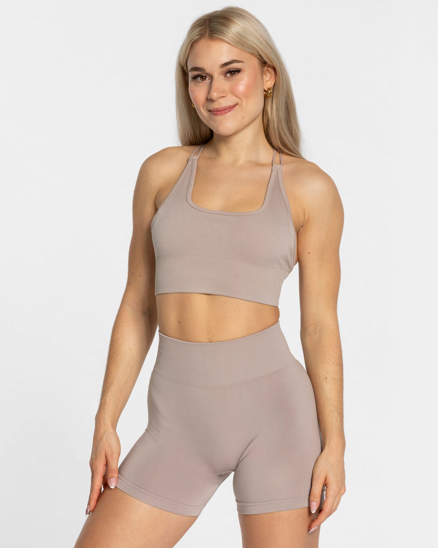 Top Everyday Backless «gris polvo»