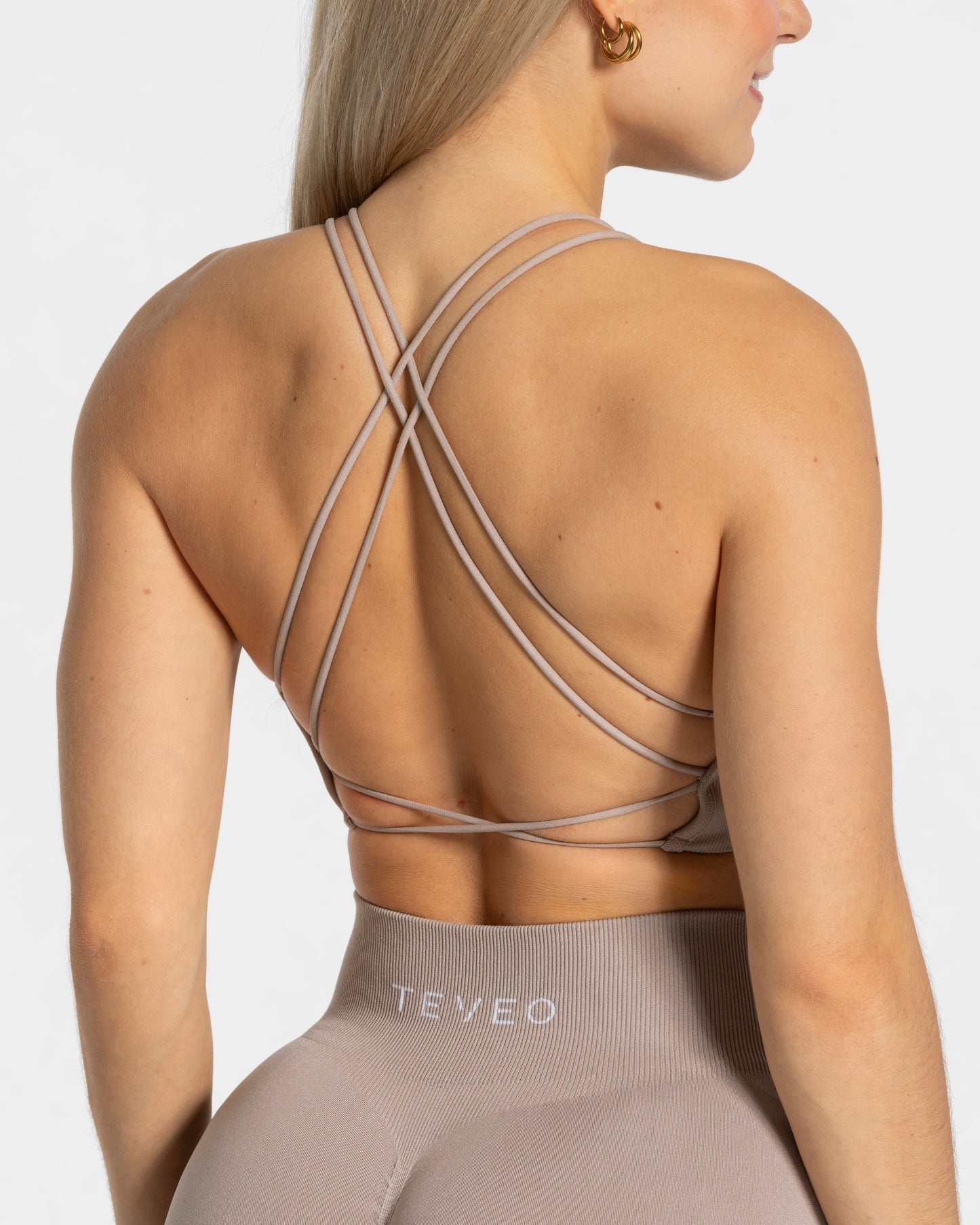 Top Everyday Backless «gris polvo»