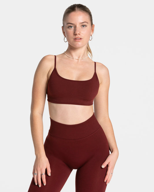 Biustonosz Femme Backless „Bordowy”
