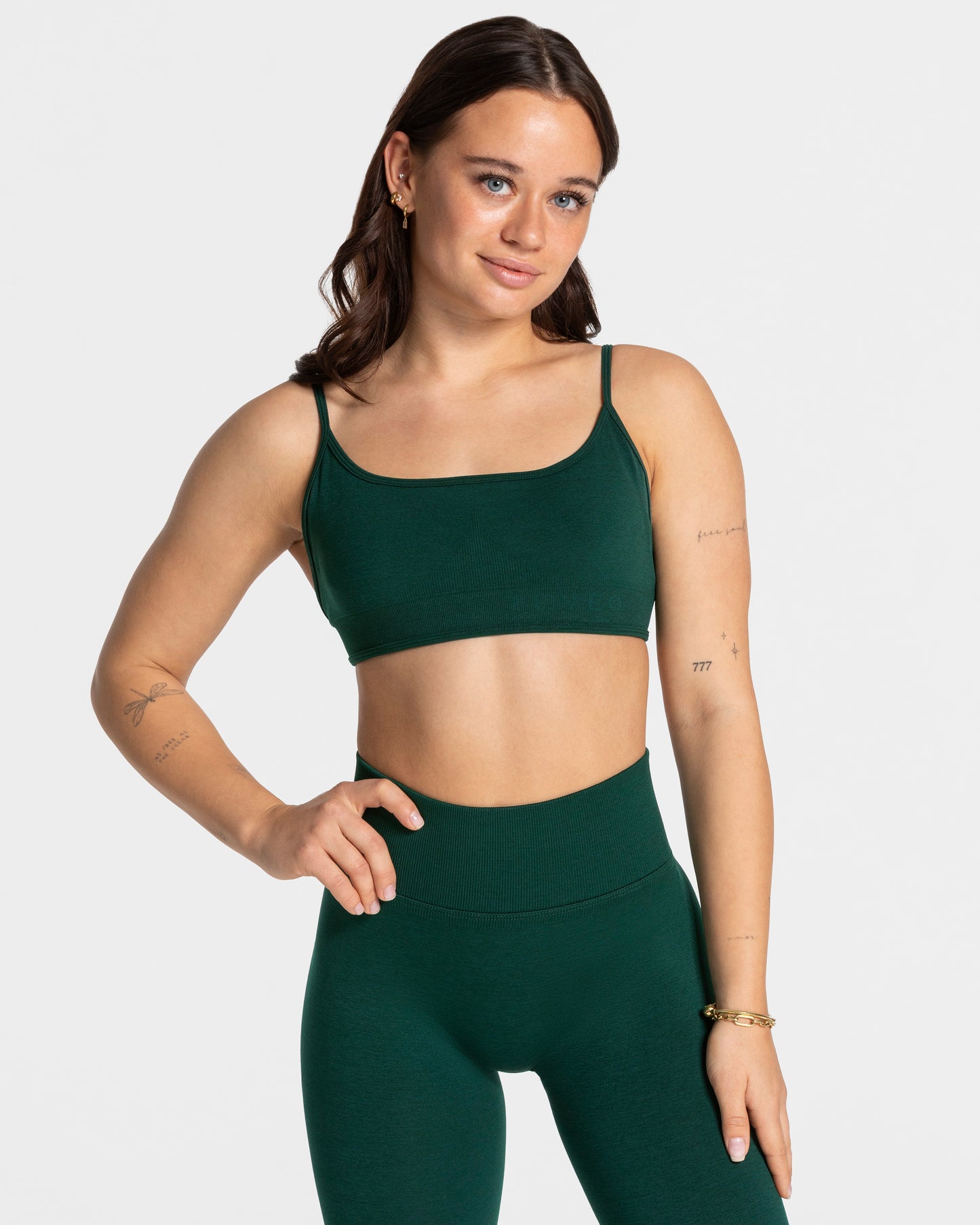 Femme Backless Bra ‘Dark Green’