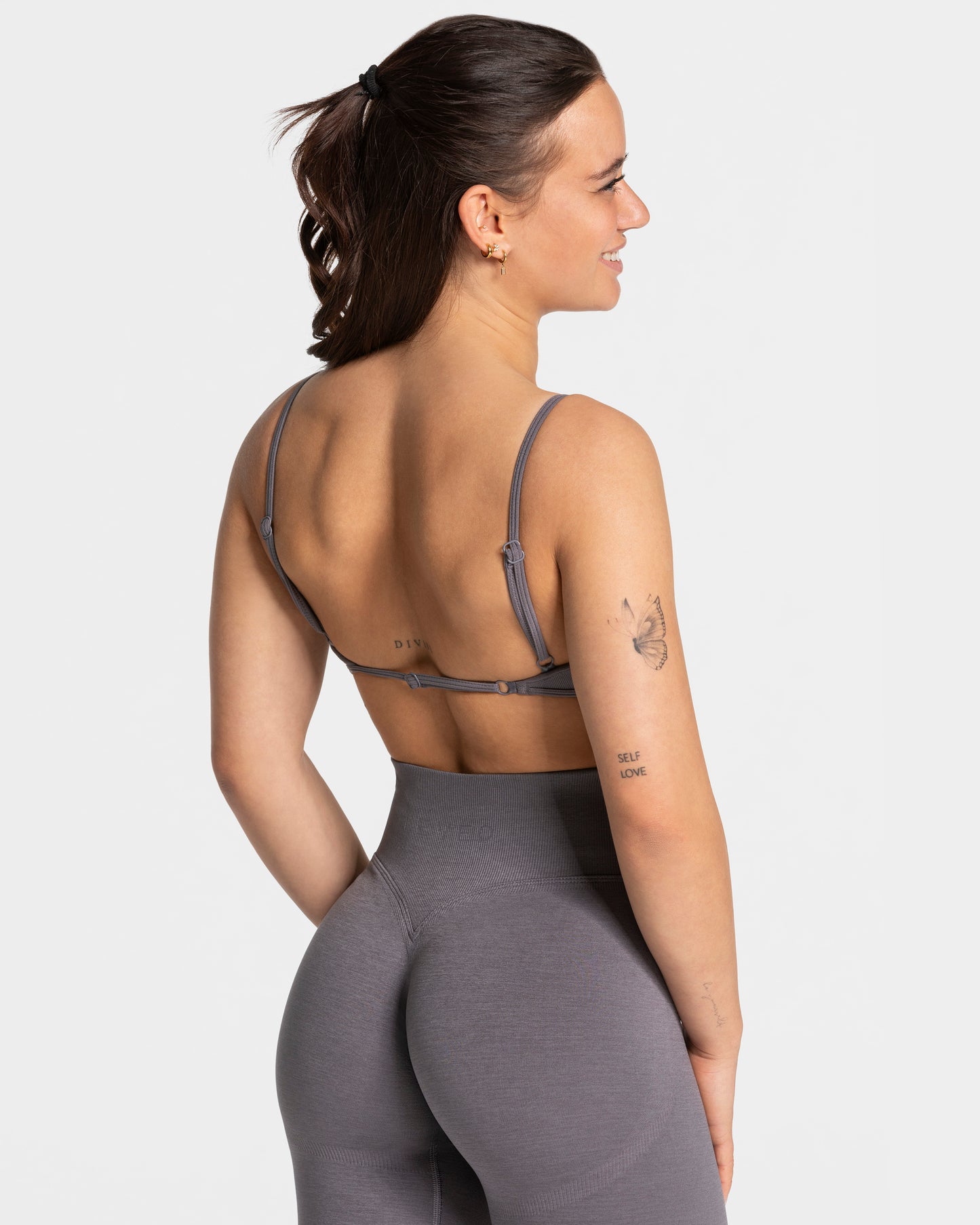 Femme Backless Bra ‘Graphite’